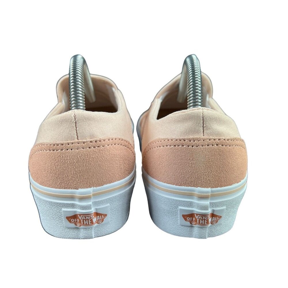 VANS Asher Platform Color Block Peach Slip On Shoes Women's Sizes 6 - 11 - Picture 5 of 9